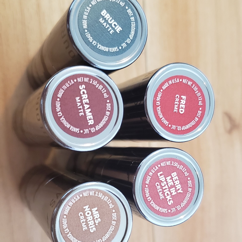 ❗SOLD❗Colourpop x Sofia Nygaard Lipstick Set